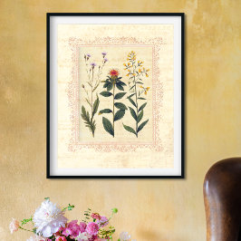 Wilde Flowers Feminine Boudoir Print