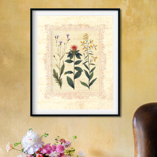  Wilde Flowers Feminine Boudoir Print