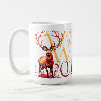 Wilde Forever Deer Koffiemok