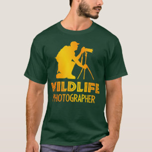 Wilde fotograaf Safari Trip Family Vacking T-shirt