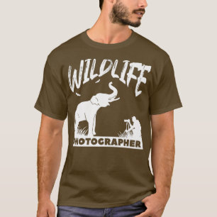 Wilde fotograaf Safari Trip Family Vacking T-shirt