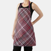 Wilde frambozen Crimson Red Plaid Schort (Insitu)