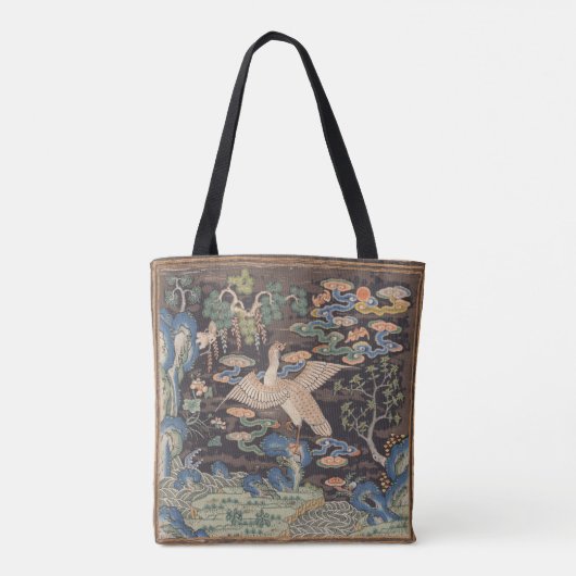 Wilde gans uit de Qing-dynastie Tote Bag (Achterkant)