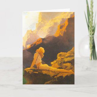 "Wilde Ganzen", door Maxfield Parrish Kaart