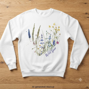 Wilde Geest Bloemig – Esthetisch Cadeau voor Haar Trui