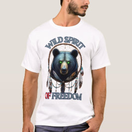 "WILDE GEEST VAN VRIJHEID" T-SHIRT