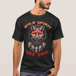 Wilde geest, vrije ziel. t-shirt