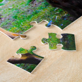 Wilde geit in Nevada. Legpuzzel (Zijkant)