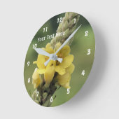 Wilde Gele Bloem Mullein Ronde Klok (Hoek)