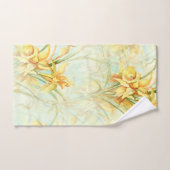 Wilde Gele Bloemen Bad Handdoek (Handdoek)