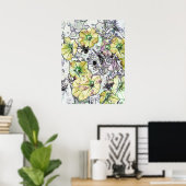 Wilde Gele Bloemen van Lina 2013 Poster (Thuiskantoor)