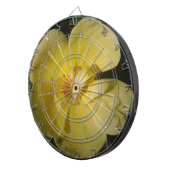 Wilde Gele Rose Dartbord (Voorkant Rechts)