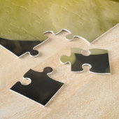 Wilde Gele Rose Legpuzzel (Zijkant)