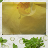 Wilde Gele Rose Theedoek (Gevouwen)