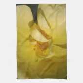 Wilde Gele Rose Theedoek (Verticaal)