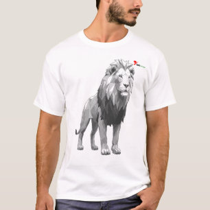 "Wilde Geometrie" Geometrisch Dieren T-Shirt