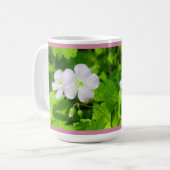 Wilde Geranium-Mok Koffiemok (Voorkant links)