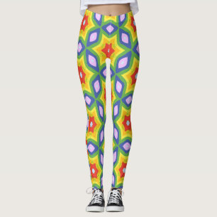 Wilde gevlekte Vette druk Leggings