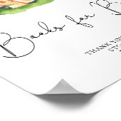 Wilde Giraffe - boeken voor baby Poster (Hoek)