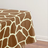 Wilde Giraffe Pattern Animal Print Tafelkleed (Voorbeeld)