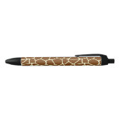 Wilde Giraffe Pattern Animal Print Zwarte Inkt Pen (Bovenkant)