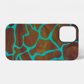 Wilde Giraffeprint iPhone Hoesje (Achterkant horizontaal)