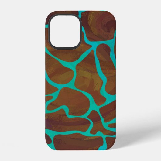 Wilde Giraffeprint iPhone Hoesje (Achterkant)