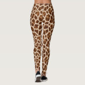 Wilde Giraffeprint Leggings (Achterkant)