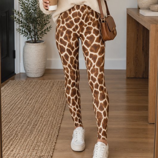 Wilde Giraffeprint Leggings
