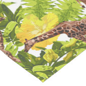 Wilde Giraffes Patroon Korte Tafelloper (Hoek)