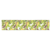Wilde Giraffes Patroon Korte Tafelloper (Horizontaal)
