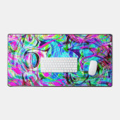 Wilde golven.... bureaumat (Keyboard & Muis)