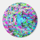 Wilde golven.... magneet (Voorkant)