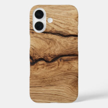 Wilde Graan Houtstructuur Hoesje