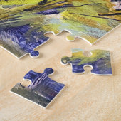 Wilde Graspluimen Schilderij / Kunstenaar Larry Le Legpuzzel (Zijkant)