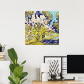 Wilde Graspluimen Schilderij / Kunstenaar Larry Le Poster (Thuiskantoor)