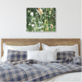 Wilde grassen Canvas afdrukken (Insitu (Slaapkamer))
