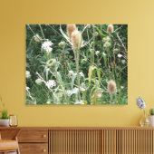 Wilde grassen Canvas afdrukken (Insitu (Woonkamer))