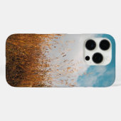 Wilde grassen met bewolkte lucht Case-Mate iPhone case (Achterkant (horizontaal))