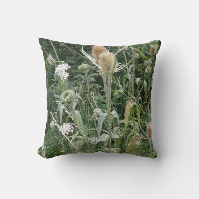 Wilde grassen Pillow Kussen (Voorkant)