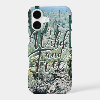 Wilde Gratis Vintage Cactus Woestijn Typografie