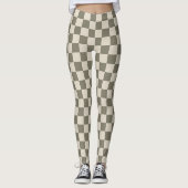 Wilde grijs- en beenklarton leggings (Voorkant)