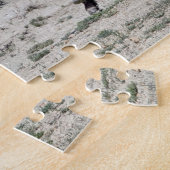 Wilde grijze paarden legpuzzel (Zijkant)