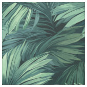Wilde groene oerwouden bladeren stof (Swatch)