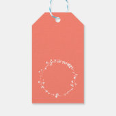 Wilde Groene Sfeer Sip Sip Hoera Bruiloftsfeestje Cadeaulabel (Achterkant)