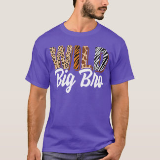 Wilde grote broer dierentuin Bornwo be Wild Verjaa T-shirt
