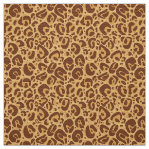 Wilde grote kattenprinten safari patroon stof