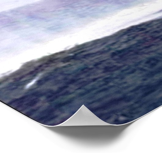 Wilde haaienPoster Poster (Hoek)