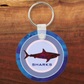 wilde haaienvis sleutelhanger (Voorkant)