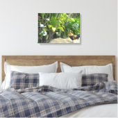 Wilde Haan Canvas Afdruk (Insitu (Slaapkamer))